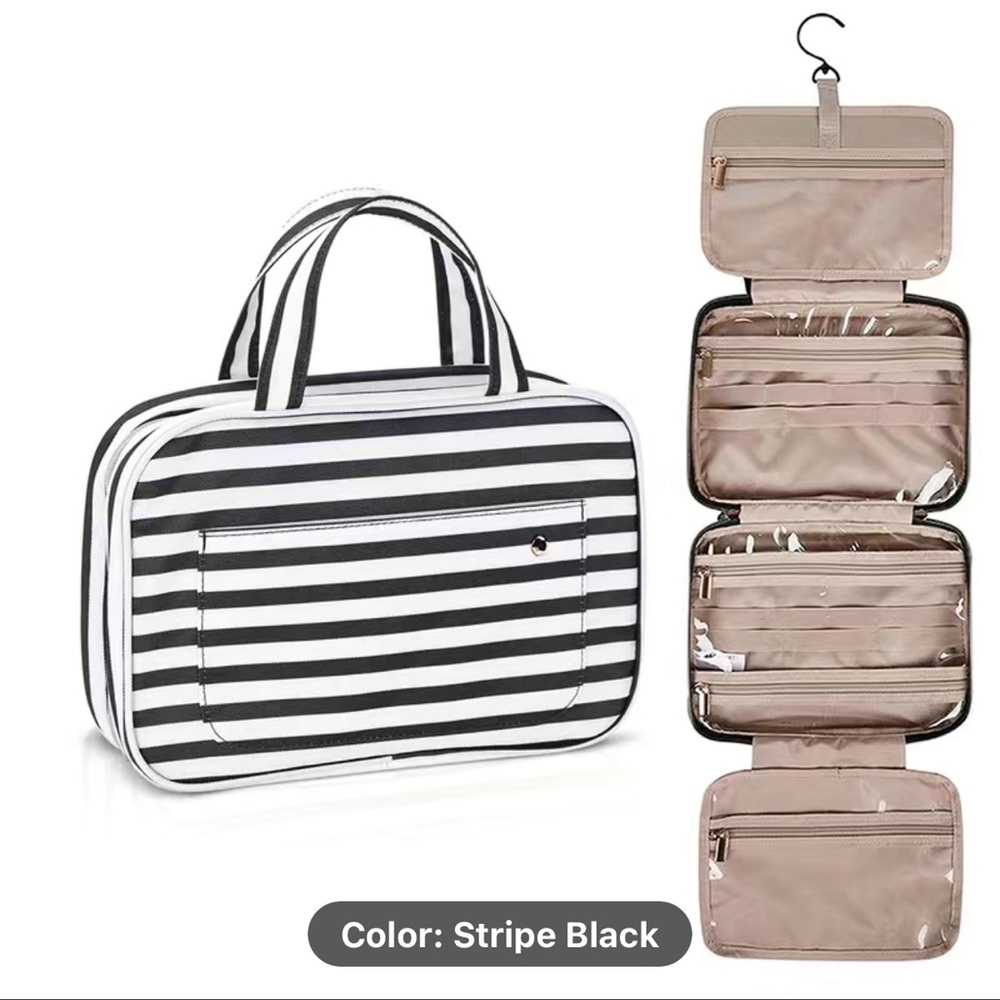 Travel Toiletry Bag, Portable Hanging Organizer, Versatile Makeup Bag